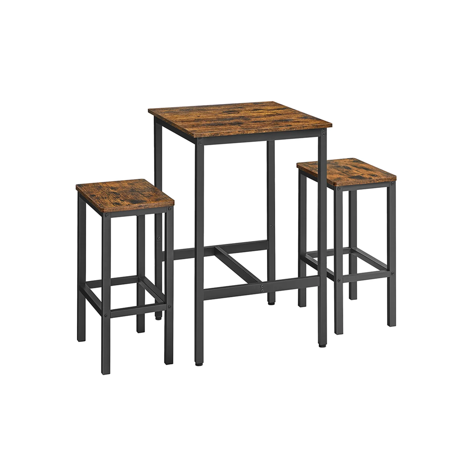 Ensemble table de bar avec tabourets - Image 3