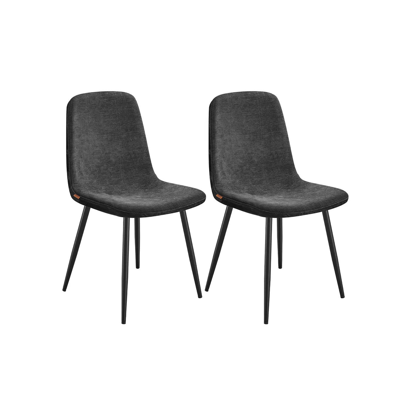 Ensemble de chaises de salle à manger à pieds réglables