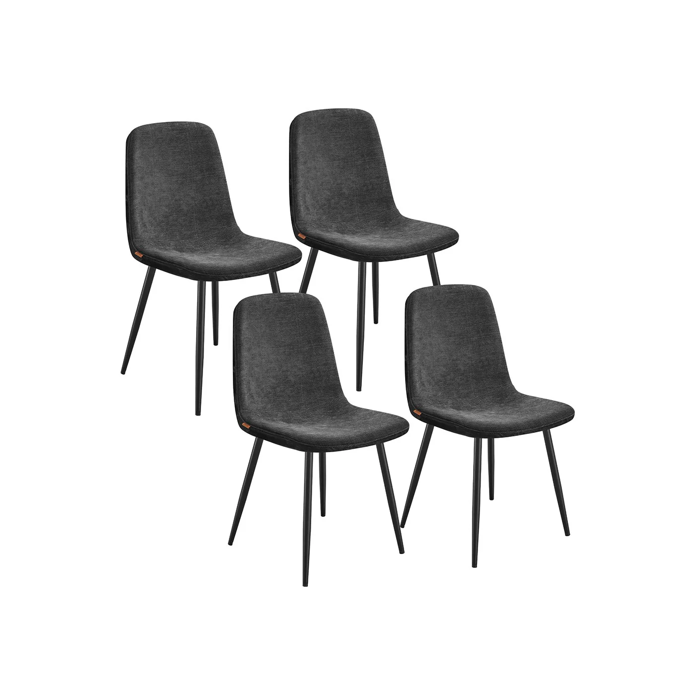 Ensemble de chaises de salle à manger à pieds réglables - Image 4