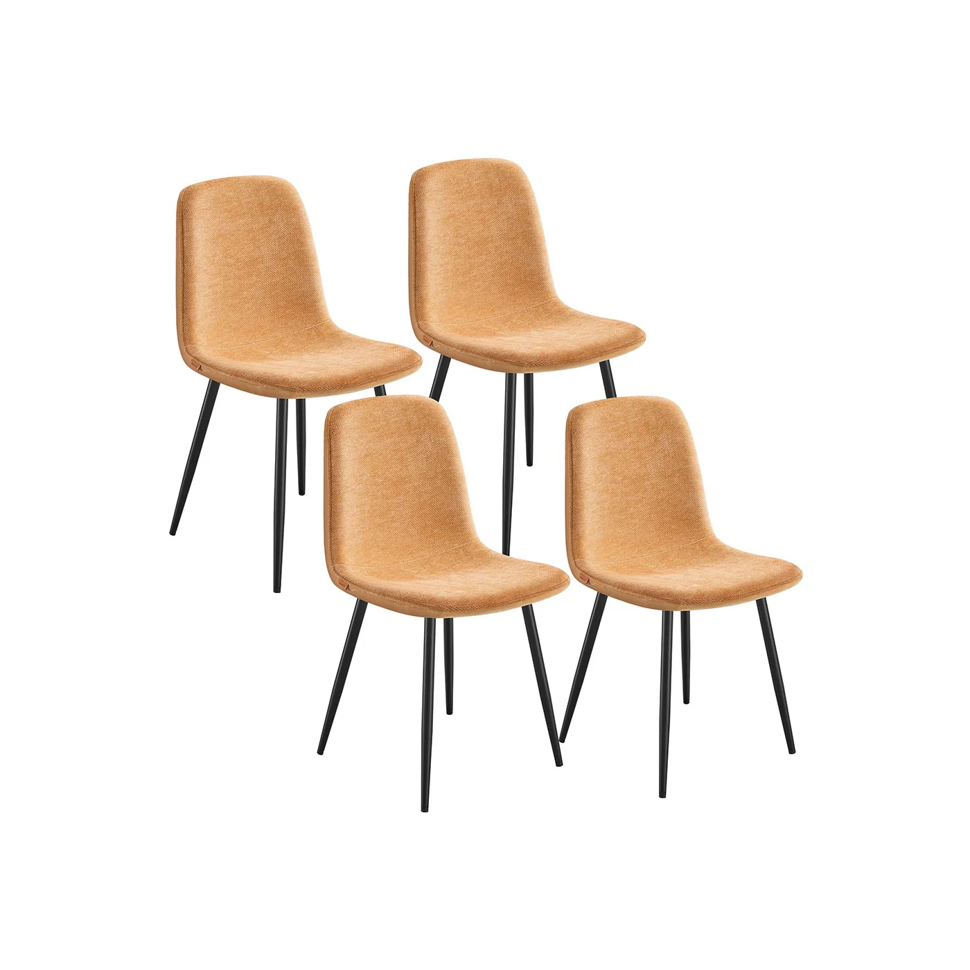 Ensemble de chaises de salle à manger à pieds réglables - Image 5