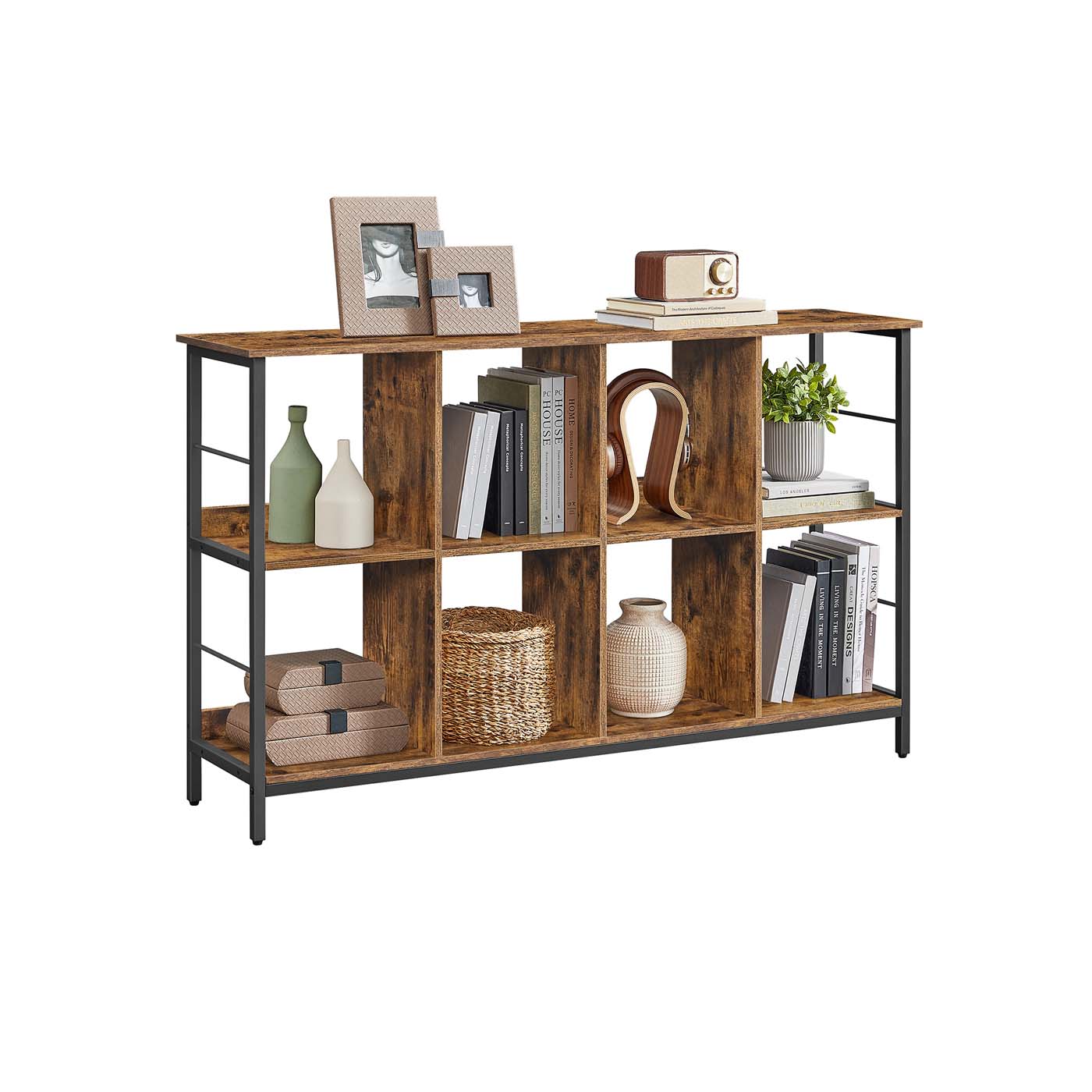 Étagères de rangement multi-grilles de style industriel - Image 6
