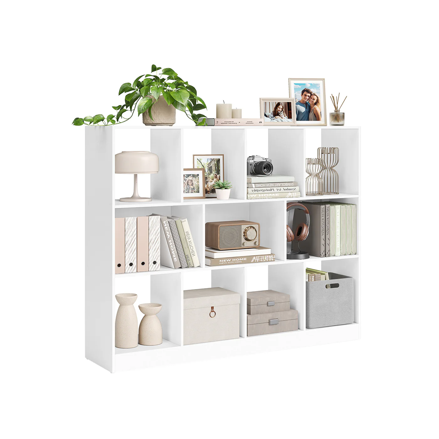 Meuble de rangement avec compartiments ouverts - Image 4