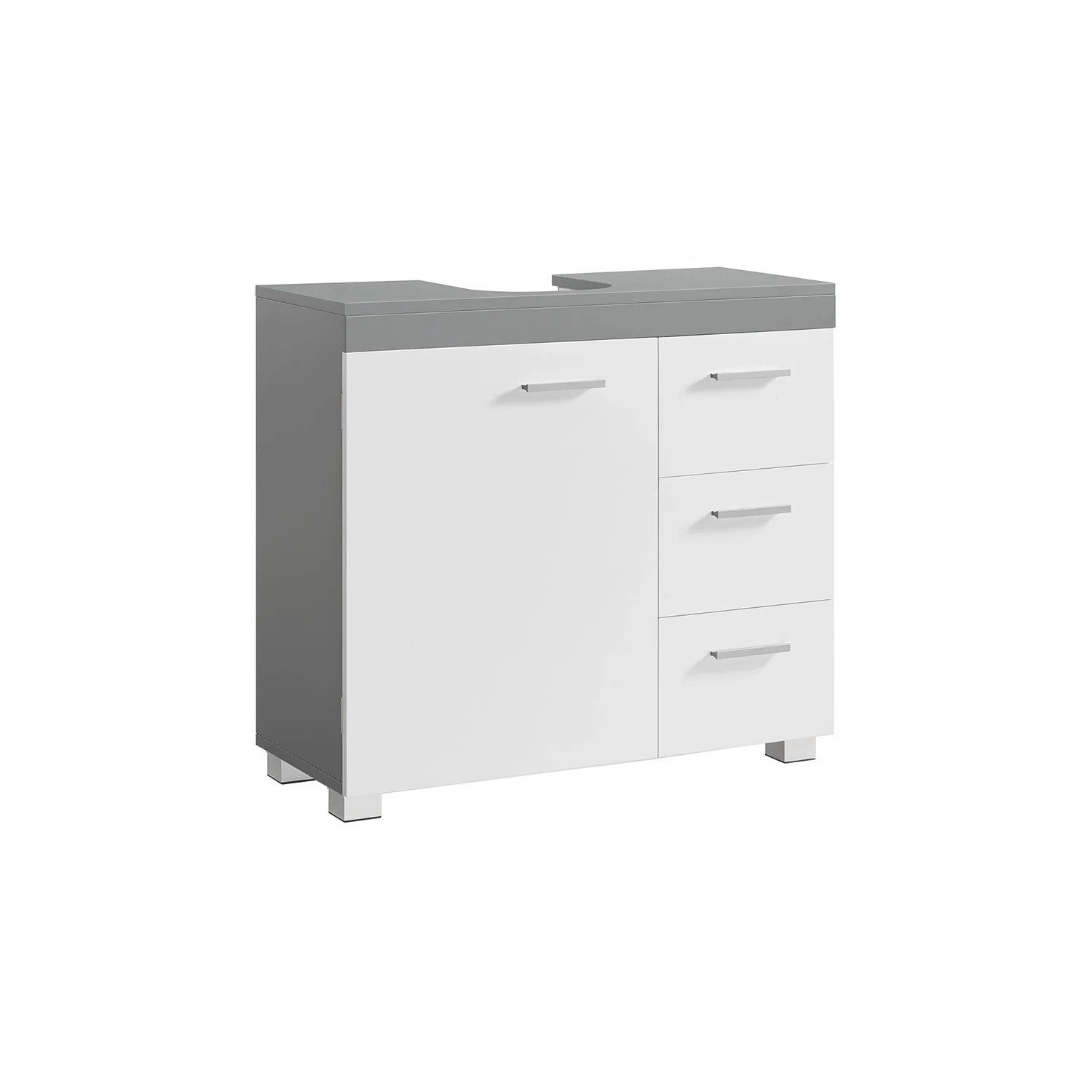 Meuble de salle de bain blanc nuage - Image 3