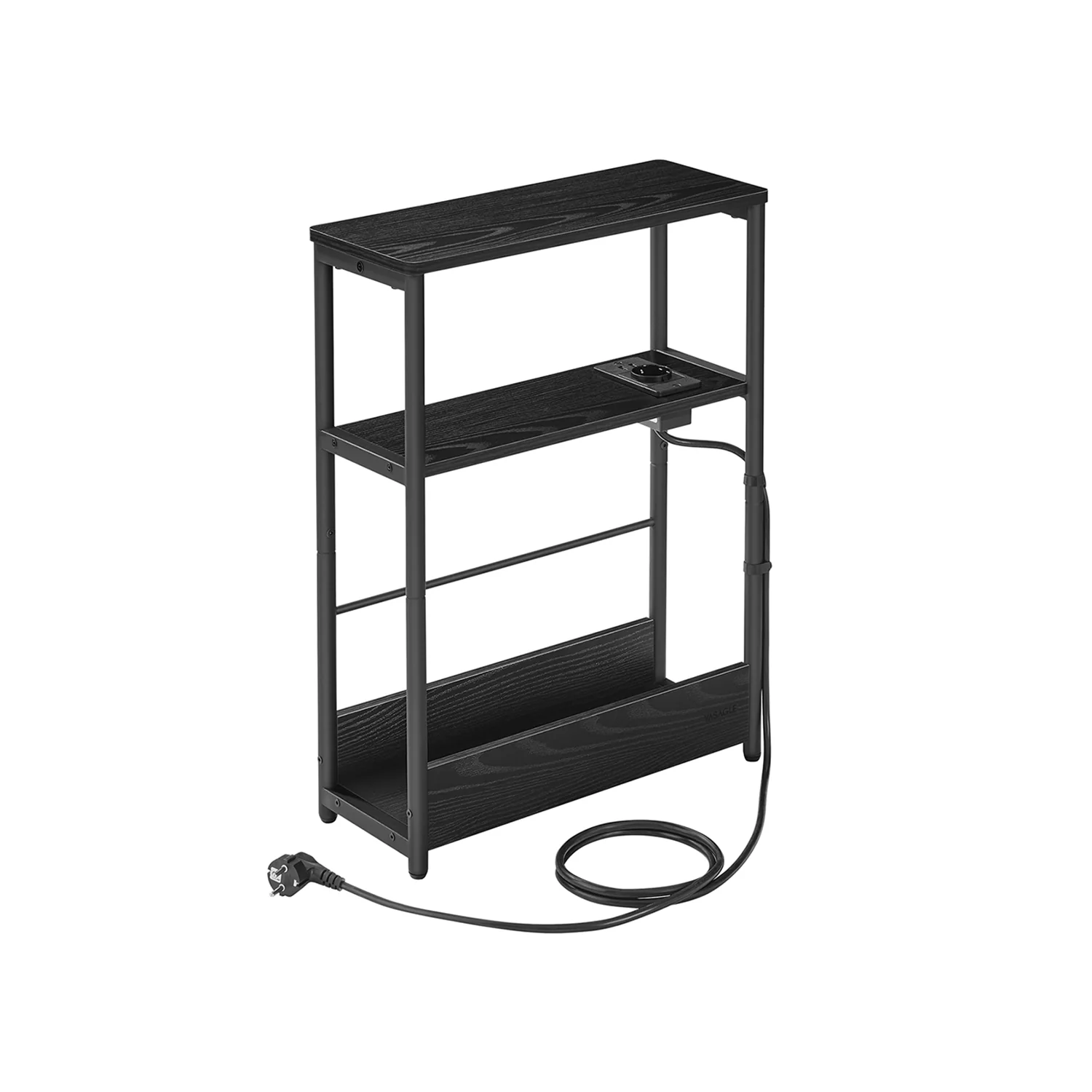 Table d’appoint fine avec multiprise 3 niveaux - Image 2