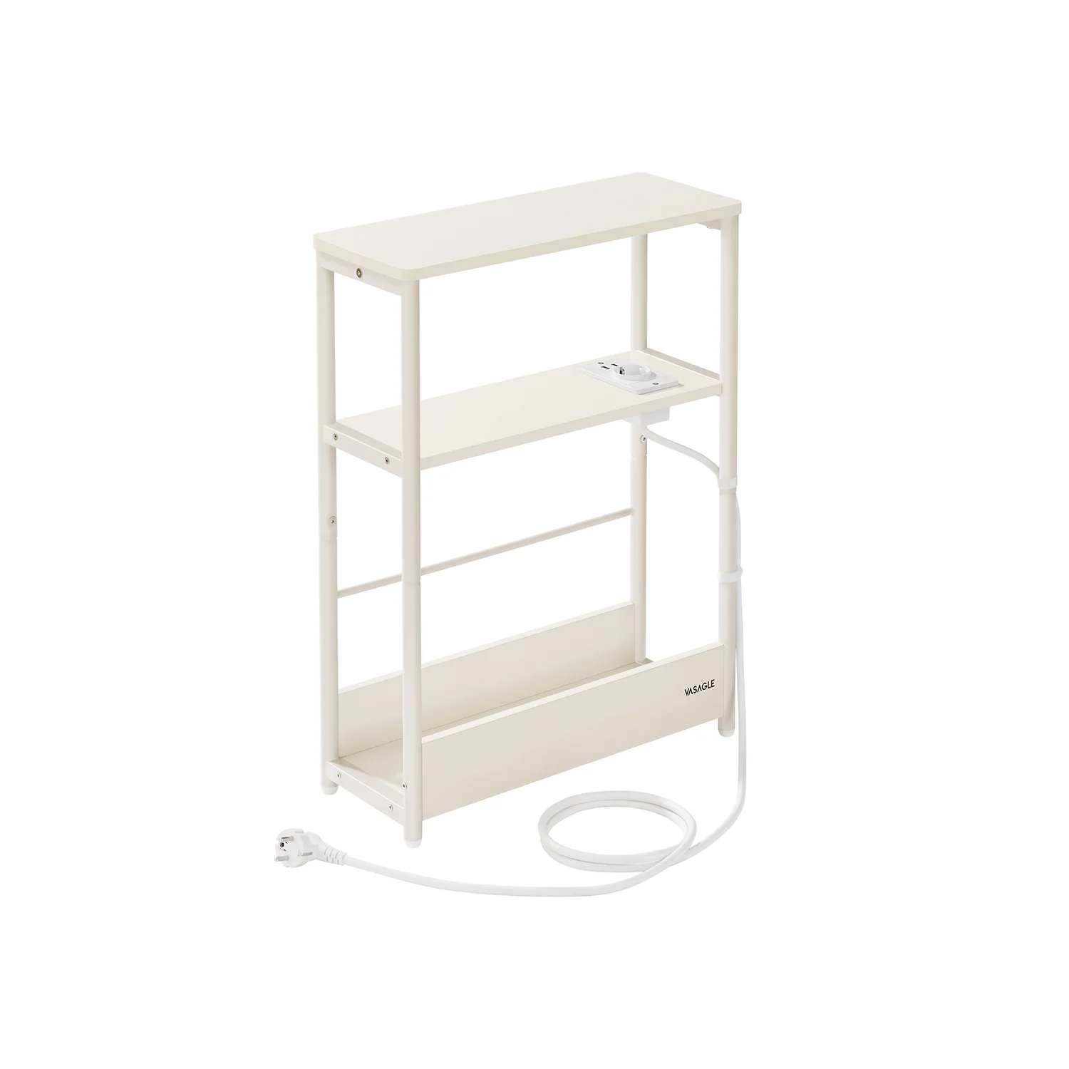 Table d’appoint fine avec multiprise 3 niveaux - Image 3