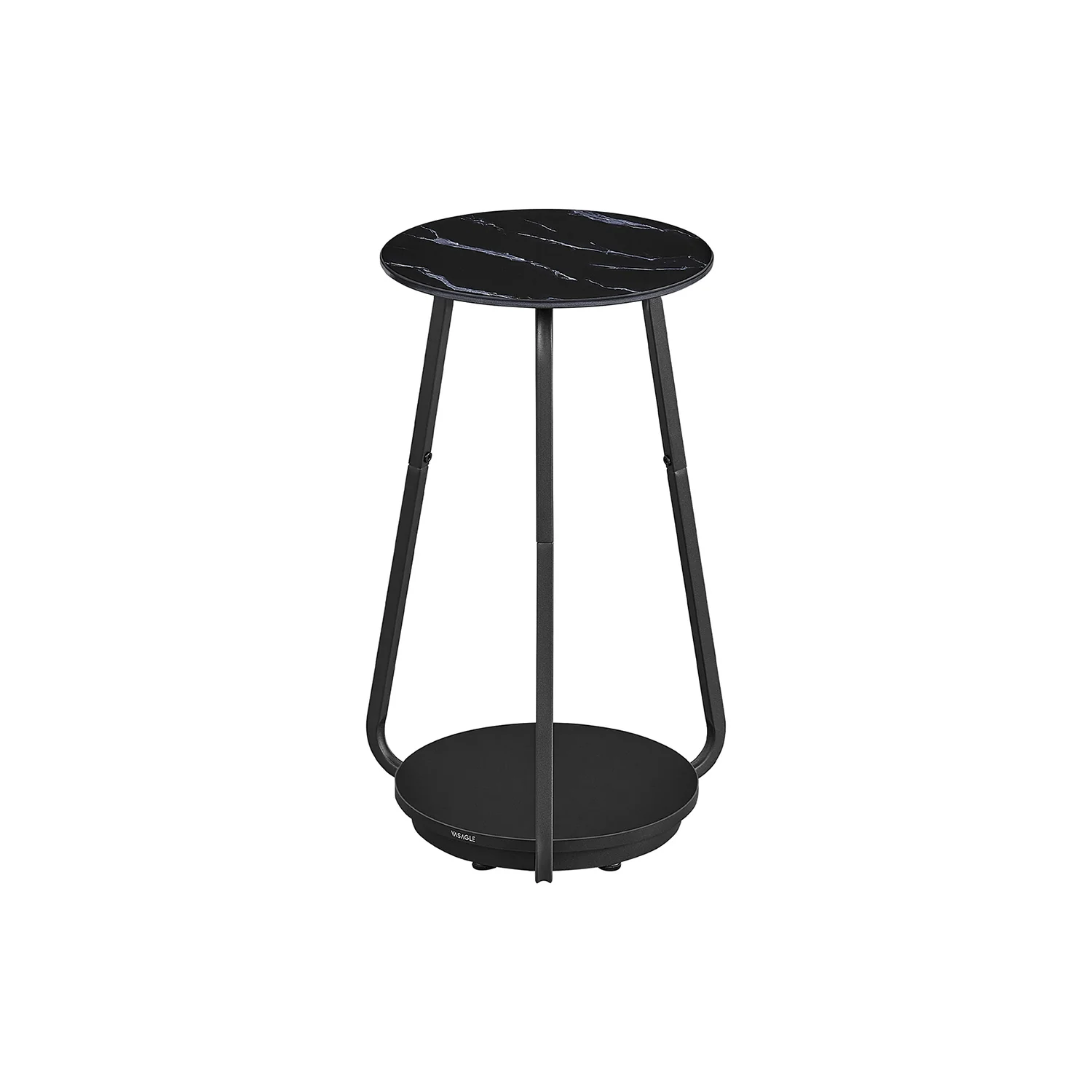 Table d’appoint ronde à 2 niveaux - Image 3